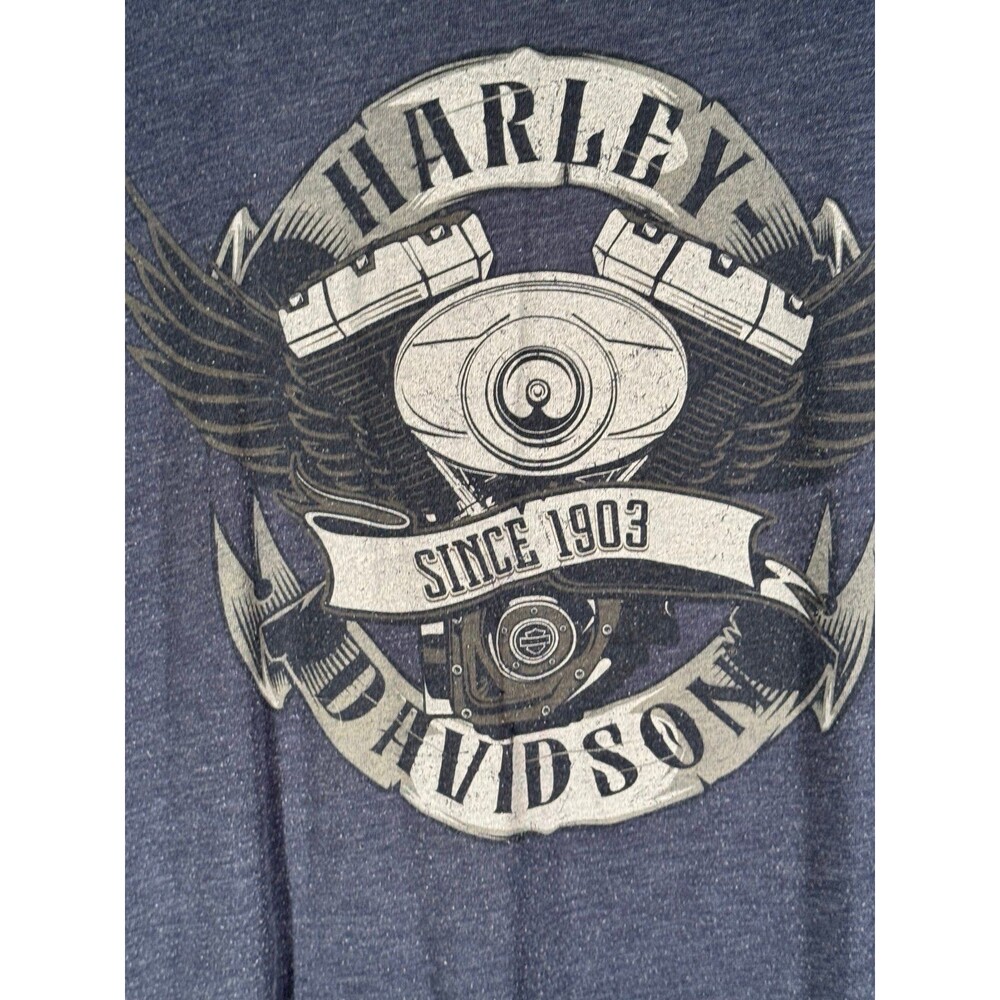 Harley Davidson Motorcycles Boswells Nashville Tennessee Shirt Medium M - Picture 4 of 9